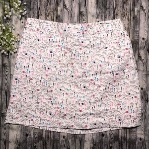 Golf Skort by Lady Hagen with Umbrella Design Sz S